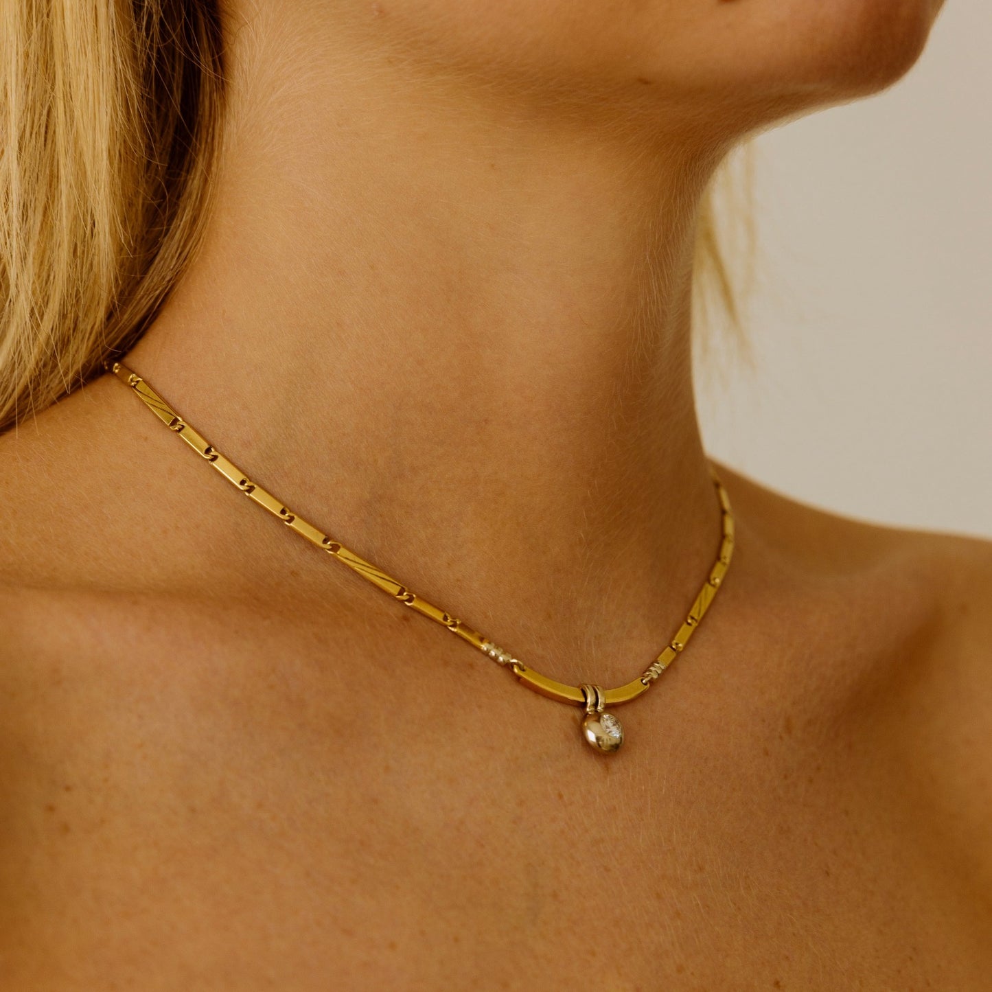 Vintage diamond necklace