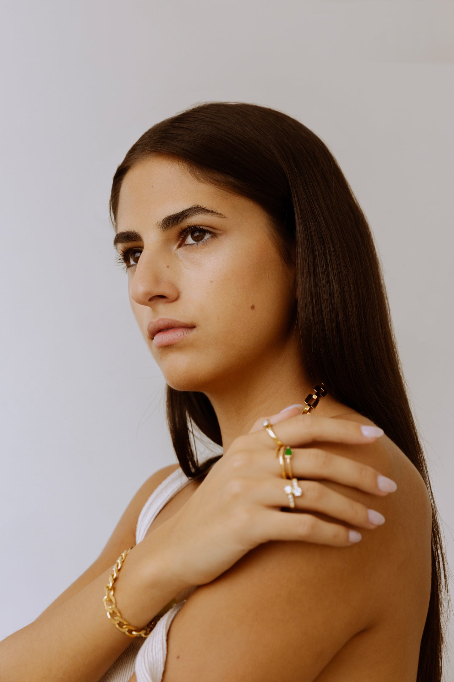 Duo love diamond ring