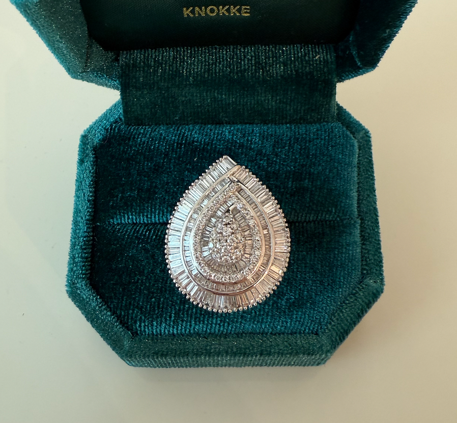 Baguette ring diamanten