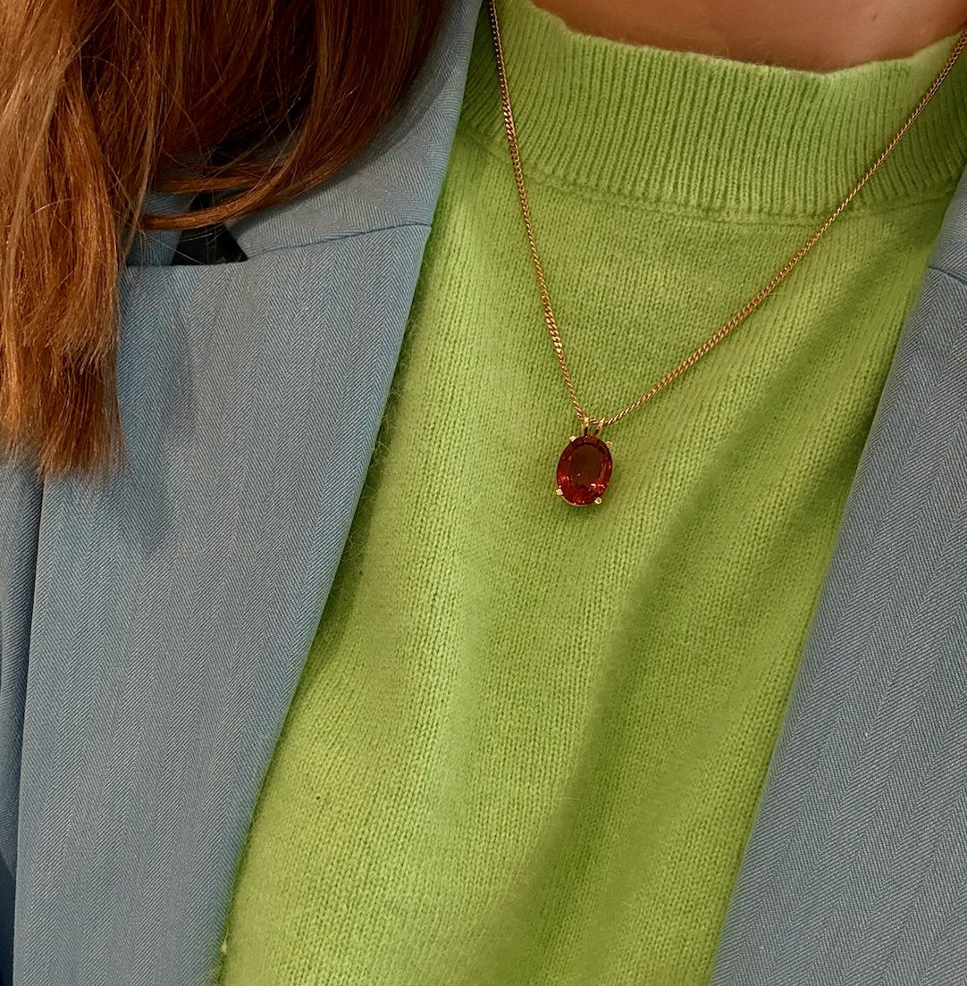 Oranje citrien hanger