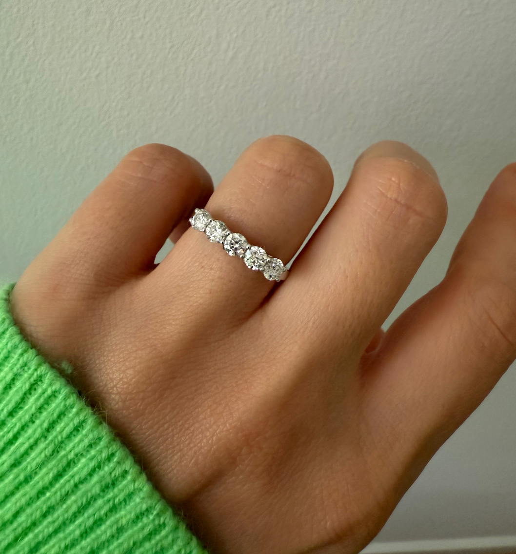 Eternity diamanten ring