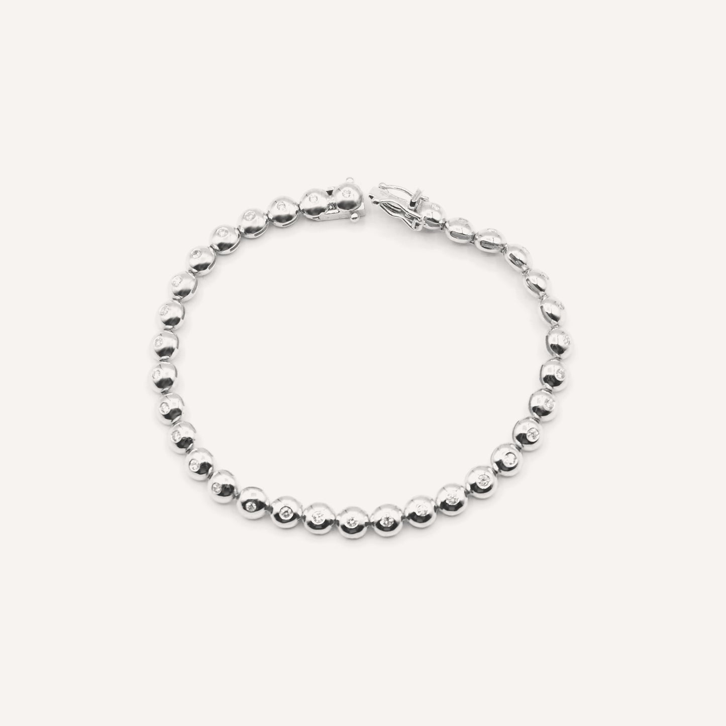 Diamond white bracelet