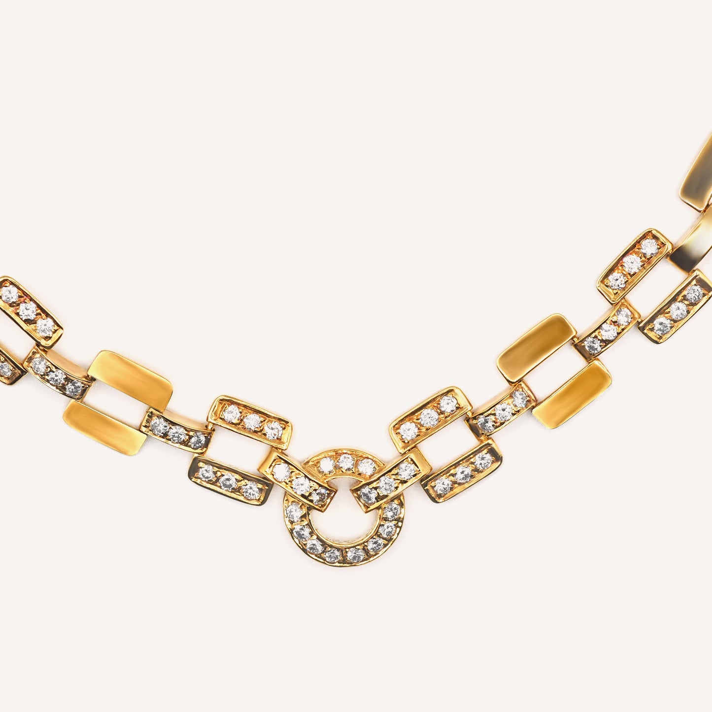 Vintage lock necklace