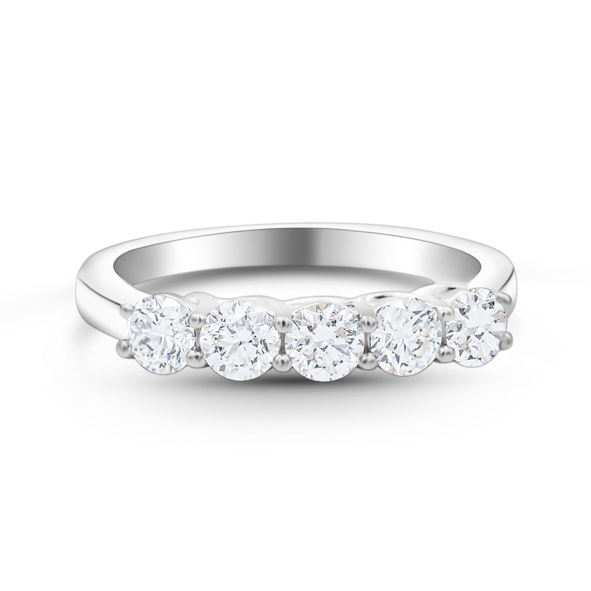 Ring met 5 diamanten De Maere Knokke