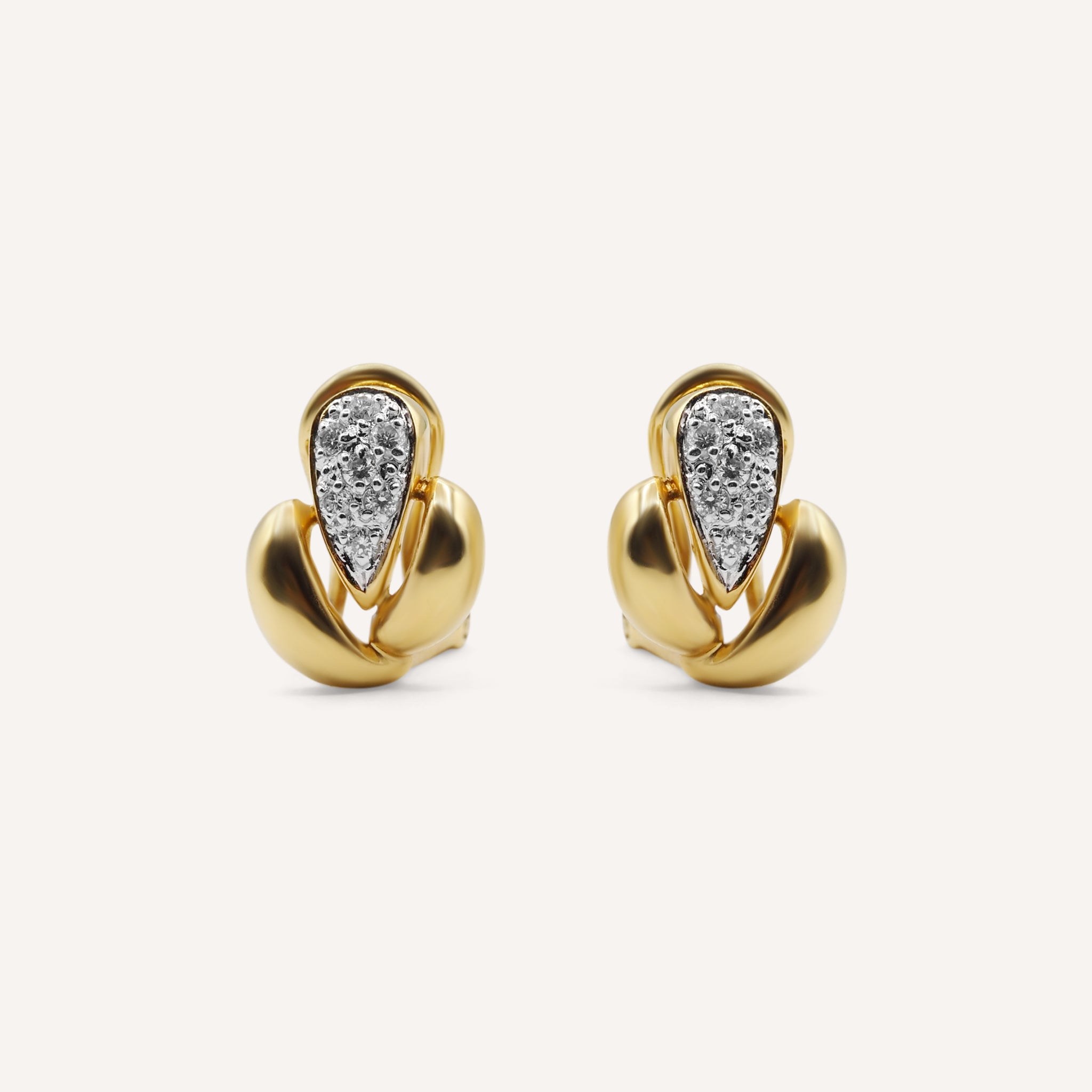 Oorbellen in peervorm