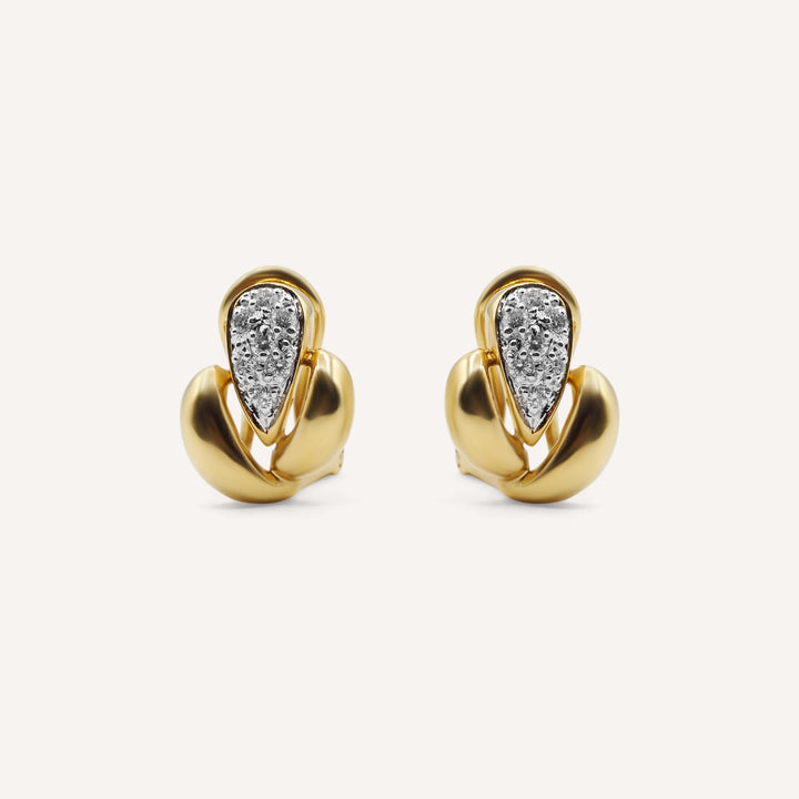 Oorbellen in peervorm