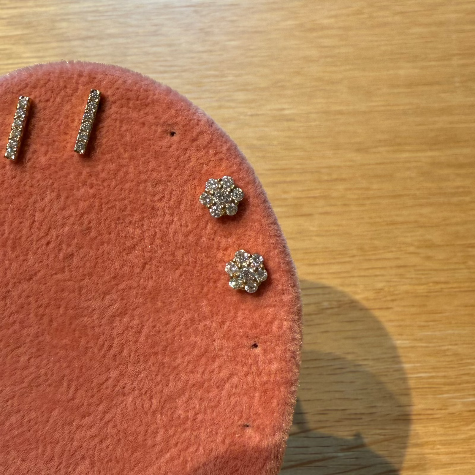 Stud oorbellen snowflake