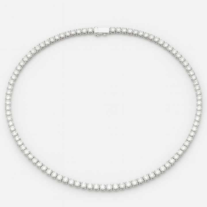 Tennis diamanten ketting