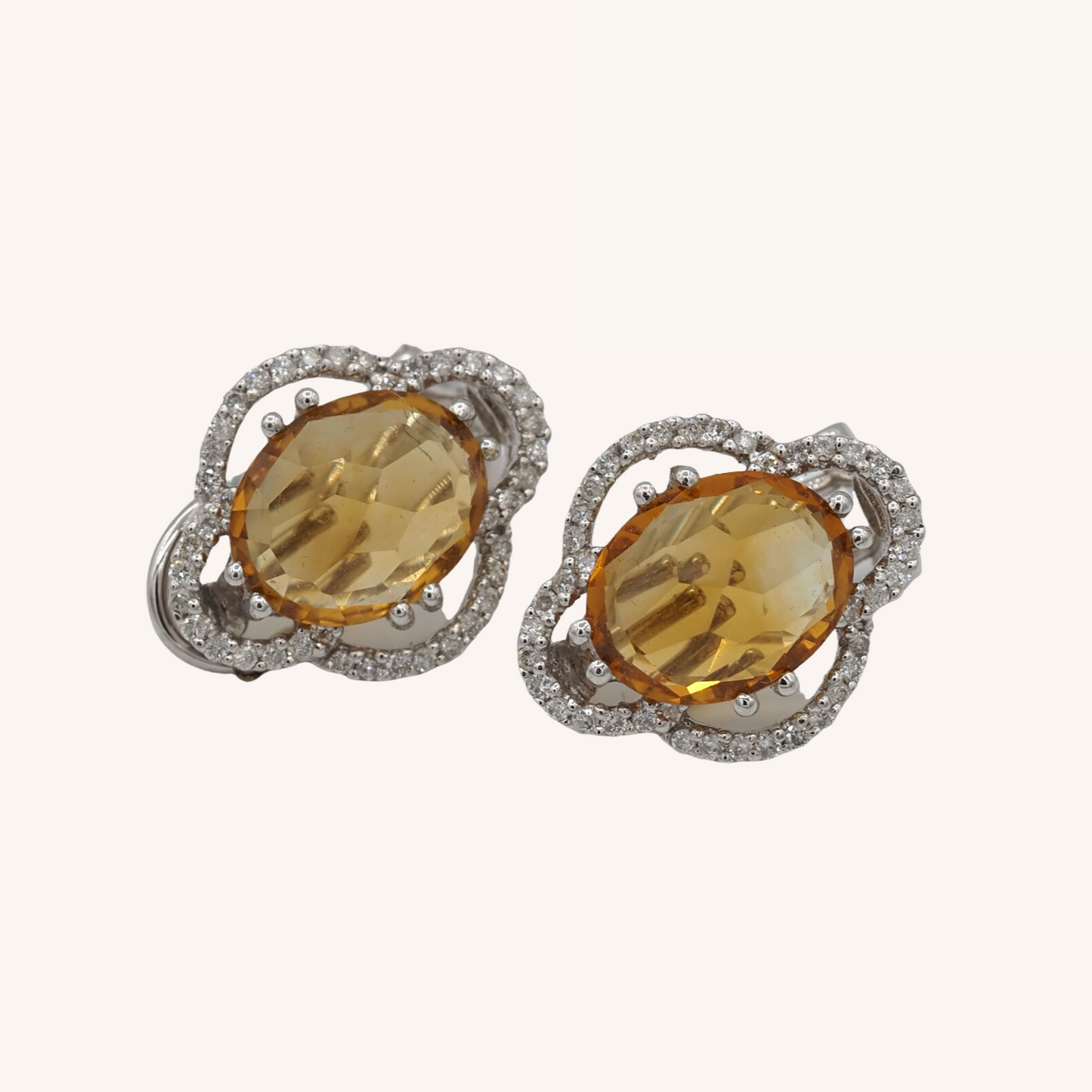 Citrien earrings