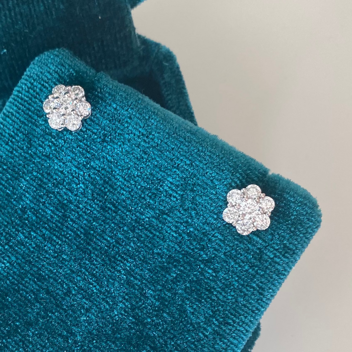 studs oorbellen 18 karaat diamant