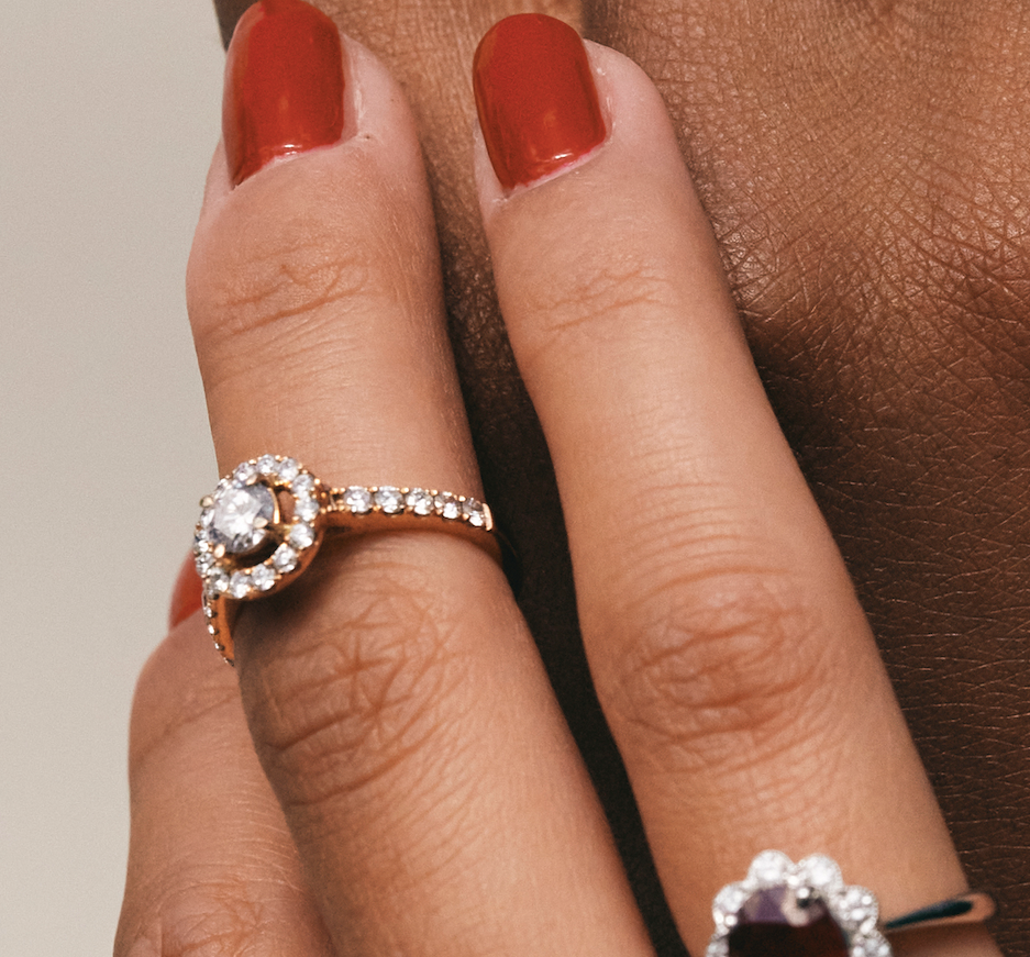 White majestic ring - La Trouvaille