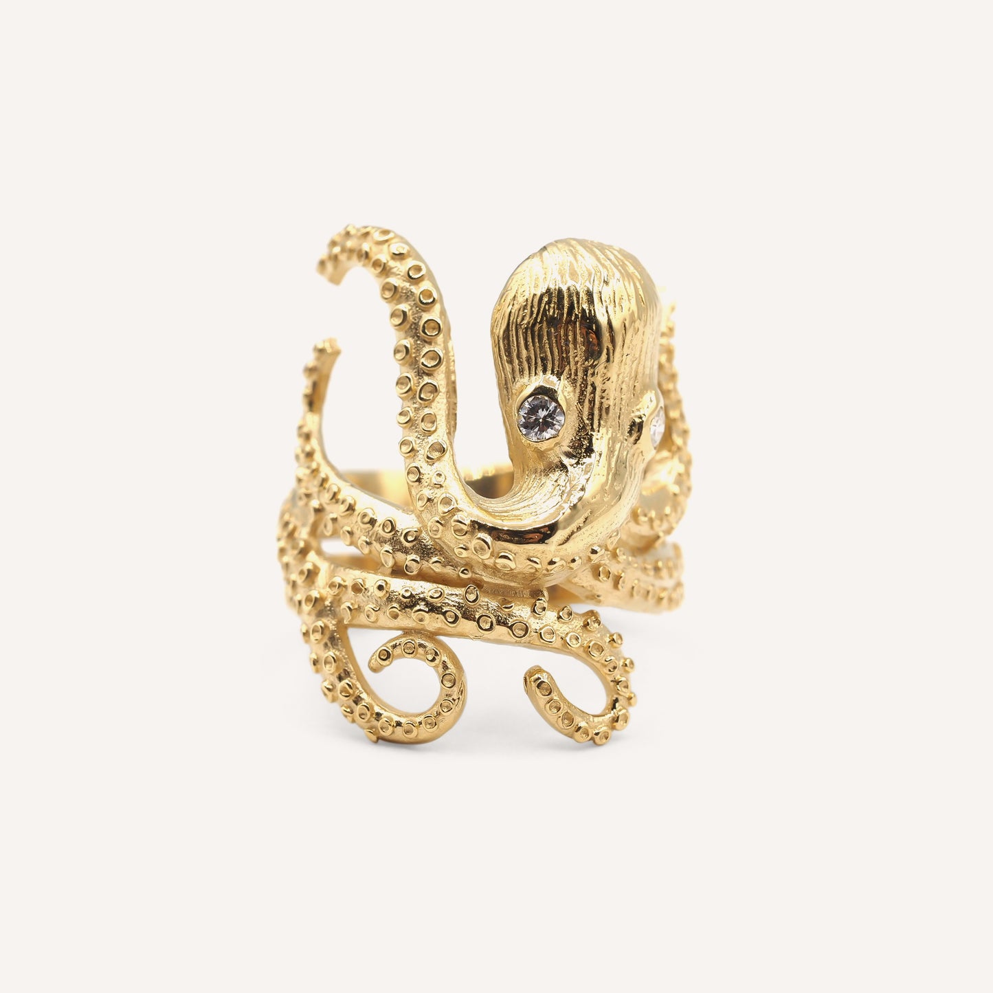 Diamond squid ring