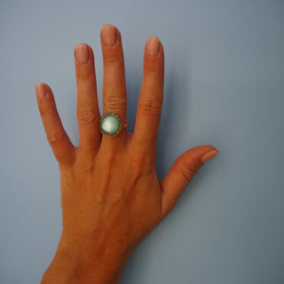 Vintage big blueness ring