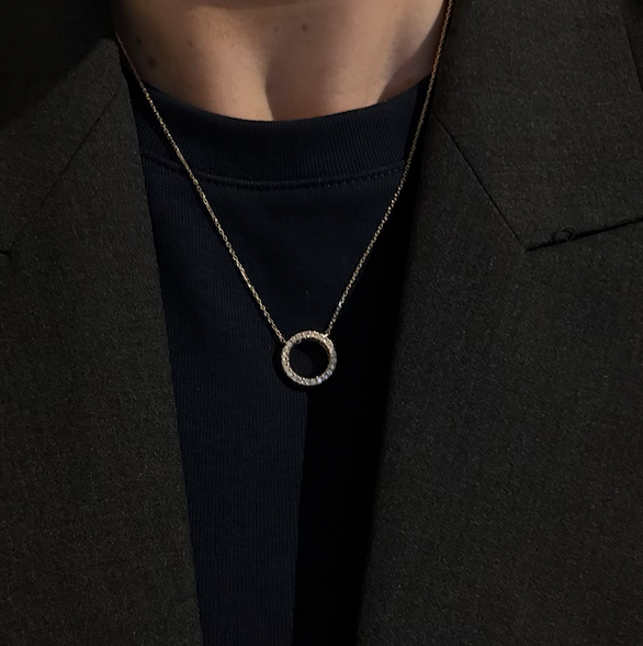 18K geelgouden ketting cadeau dames Knokke