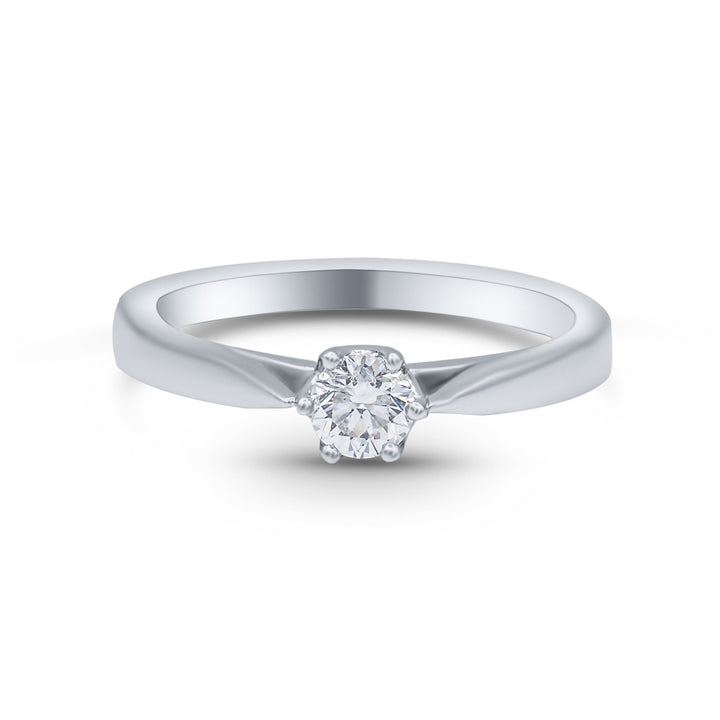 Diamanten ring verlovingsring