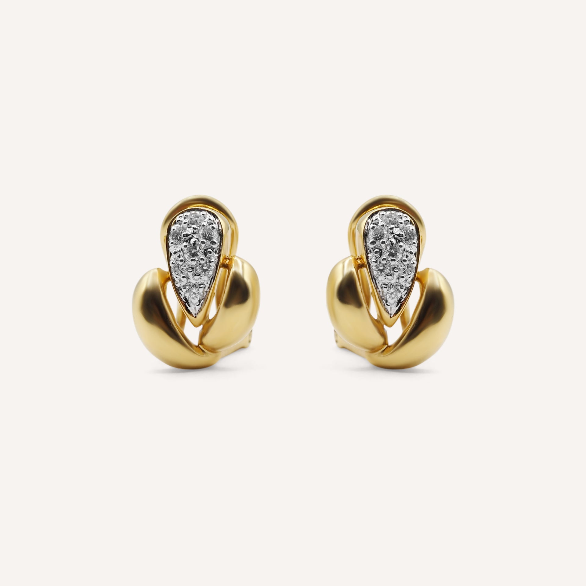 Oorbellen in peervorm