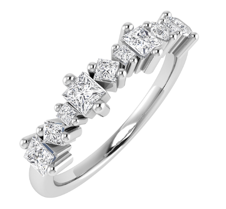 Princess cut diamant ring