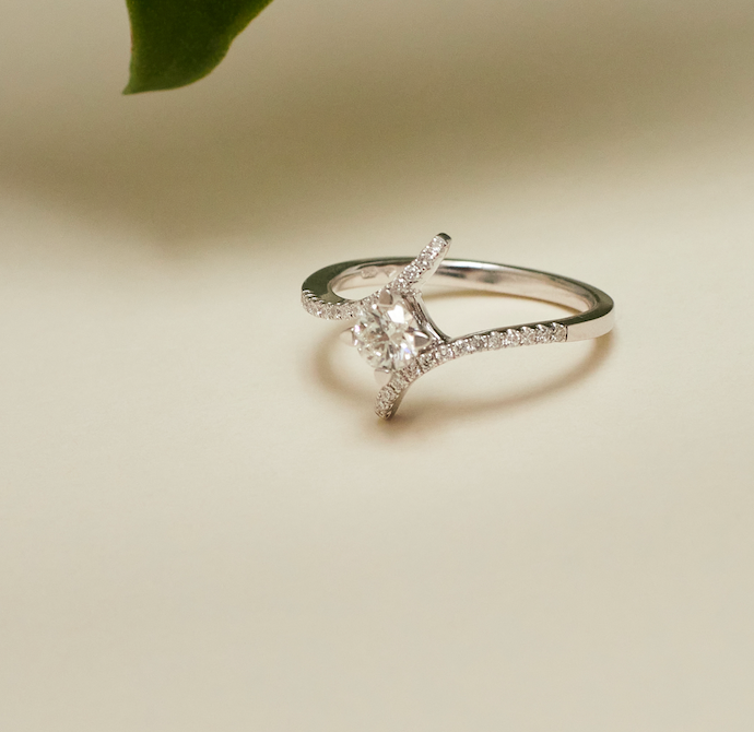 Ring diamanten groot