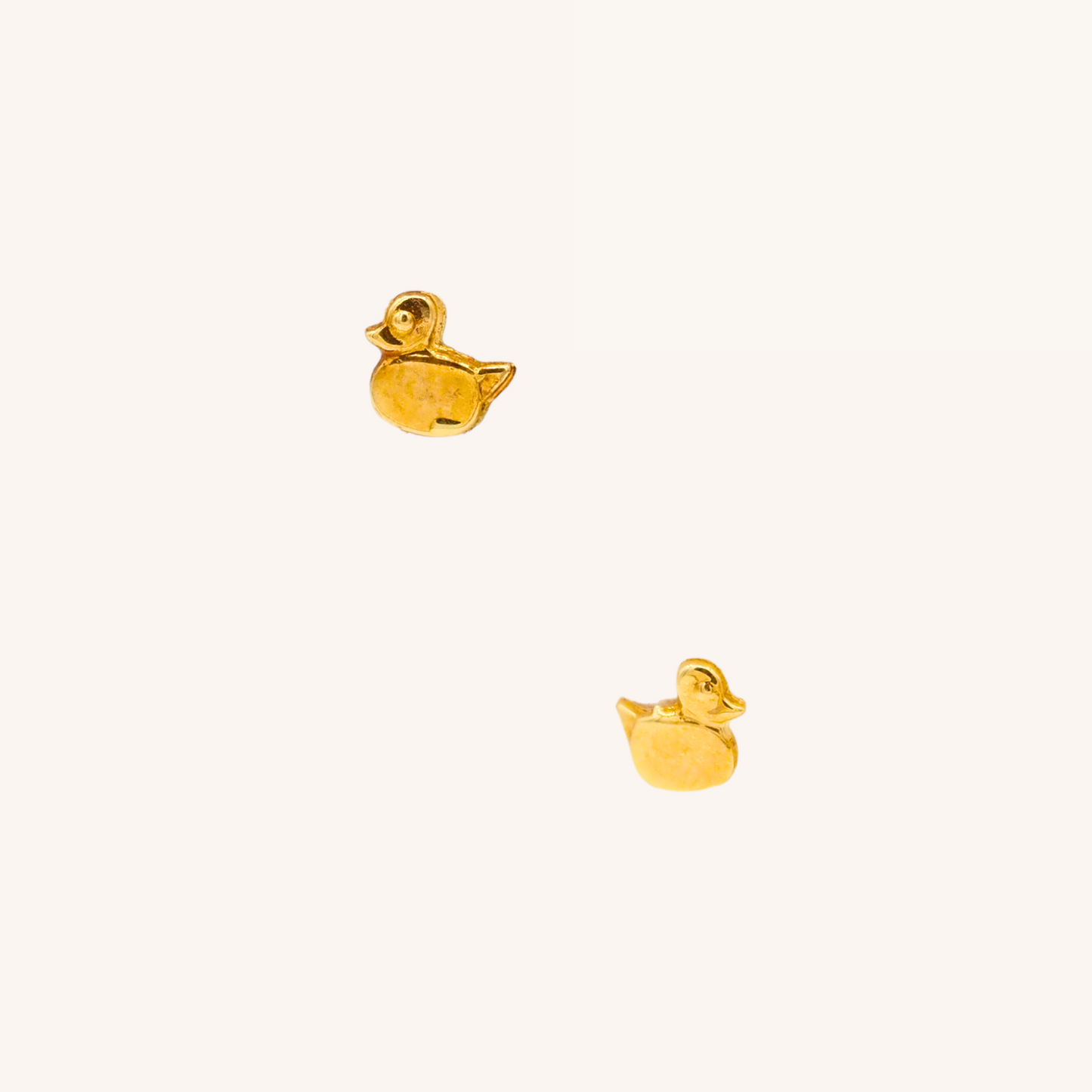 Kids duck earrings