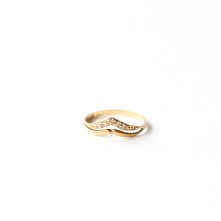 Brilliants golden ring - La Trouvaille