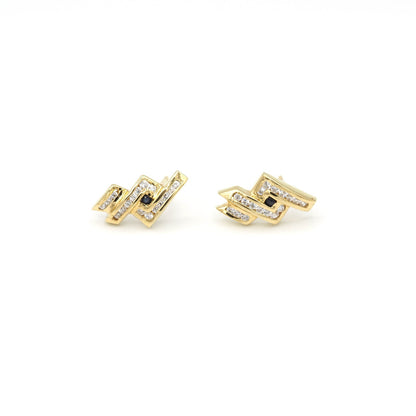 Sapphire earrings - La Trouvaille