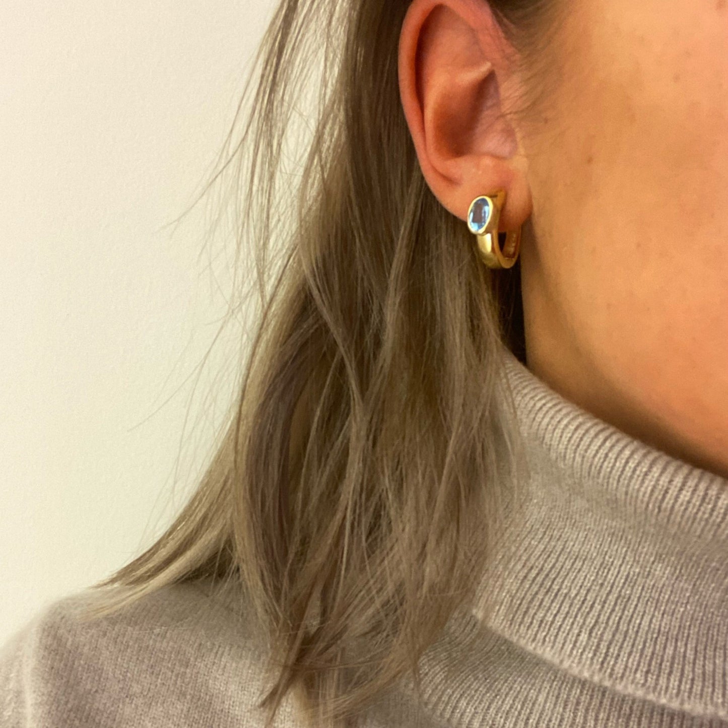 Topaas earrings - La Trouvaille