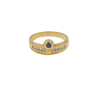 Sapphire crown ring - La Trouvaille