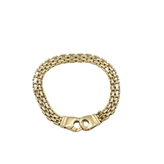 Lock golden bracelet - La Trouvaille