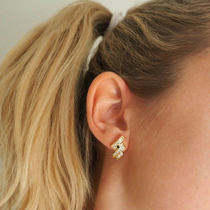Sapphire earrings - La Trouvaille